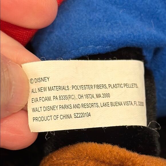 Disney Parks Sorcerer Mickey Mouse 13” Plush Stuffed Animal Fantasia Wizard Hat - Picture 9 of 9